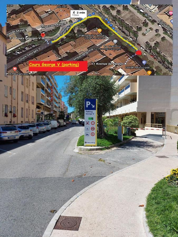Apartamento Penelope Belle Vue Menton Exterior foto